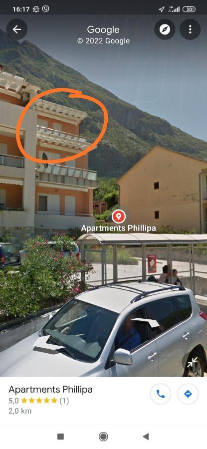 Apartman Phillipa Котор Екстериор снимка
